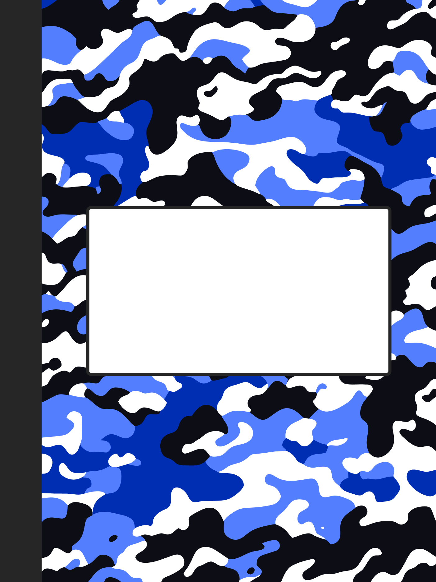 MultiCam camo categorical 4 pc palette Blue
