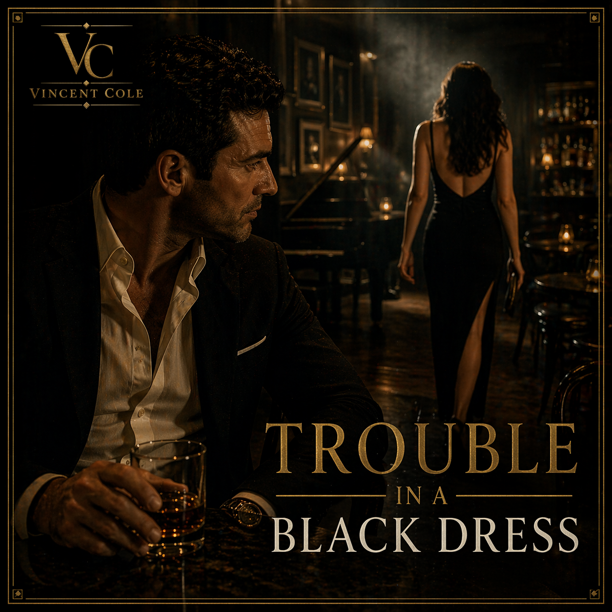 Trouble in a Black Dress