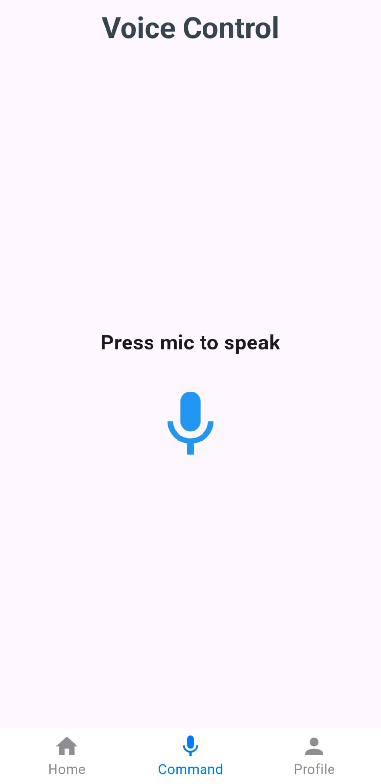Voice Control