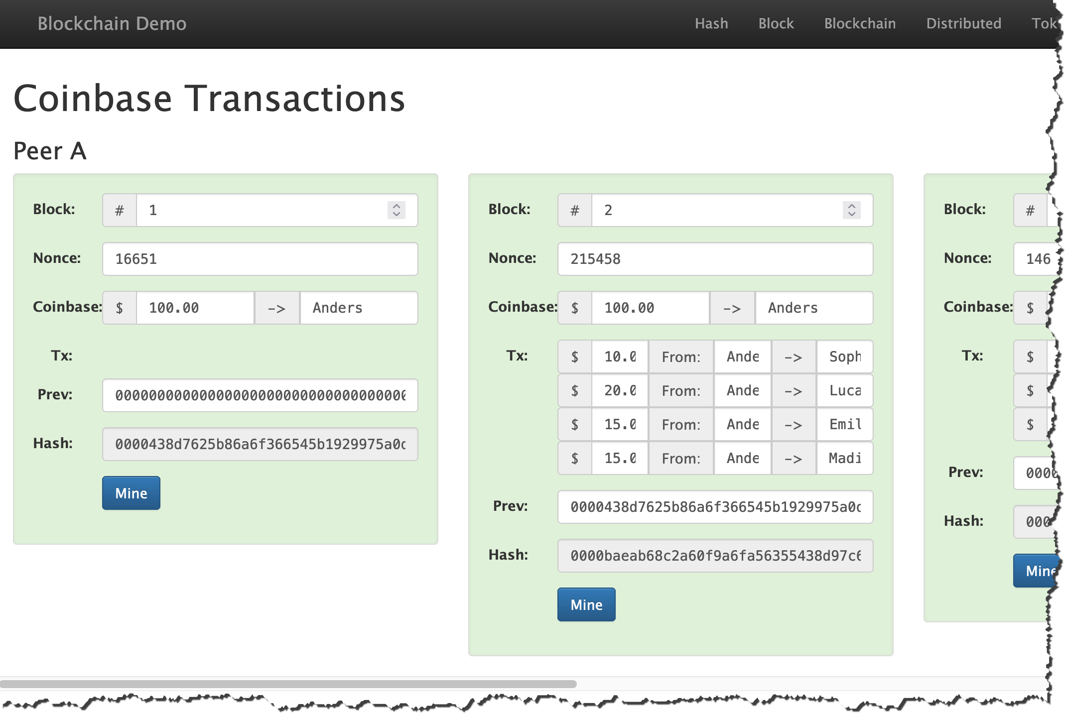 Anders Brownworth's blockchain demo