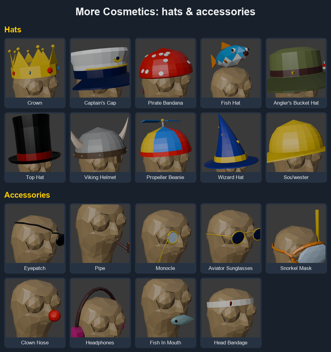 Hats and accessories