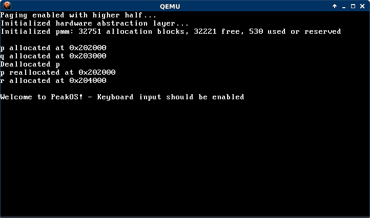 GitHub - StevenLaabs/PeakOS: A hobby operating system · GitHub