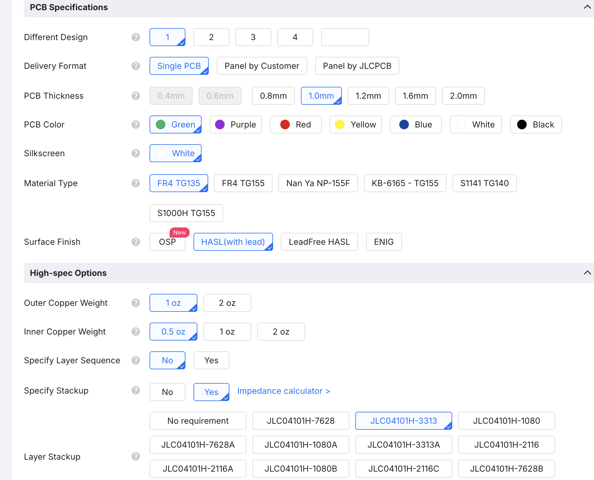 Panelize TestBoard Final, from the project README