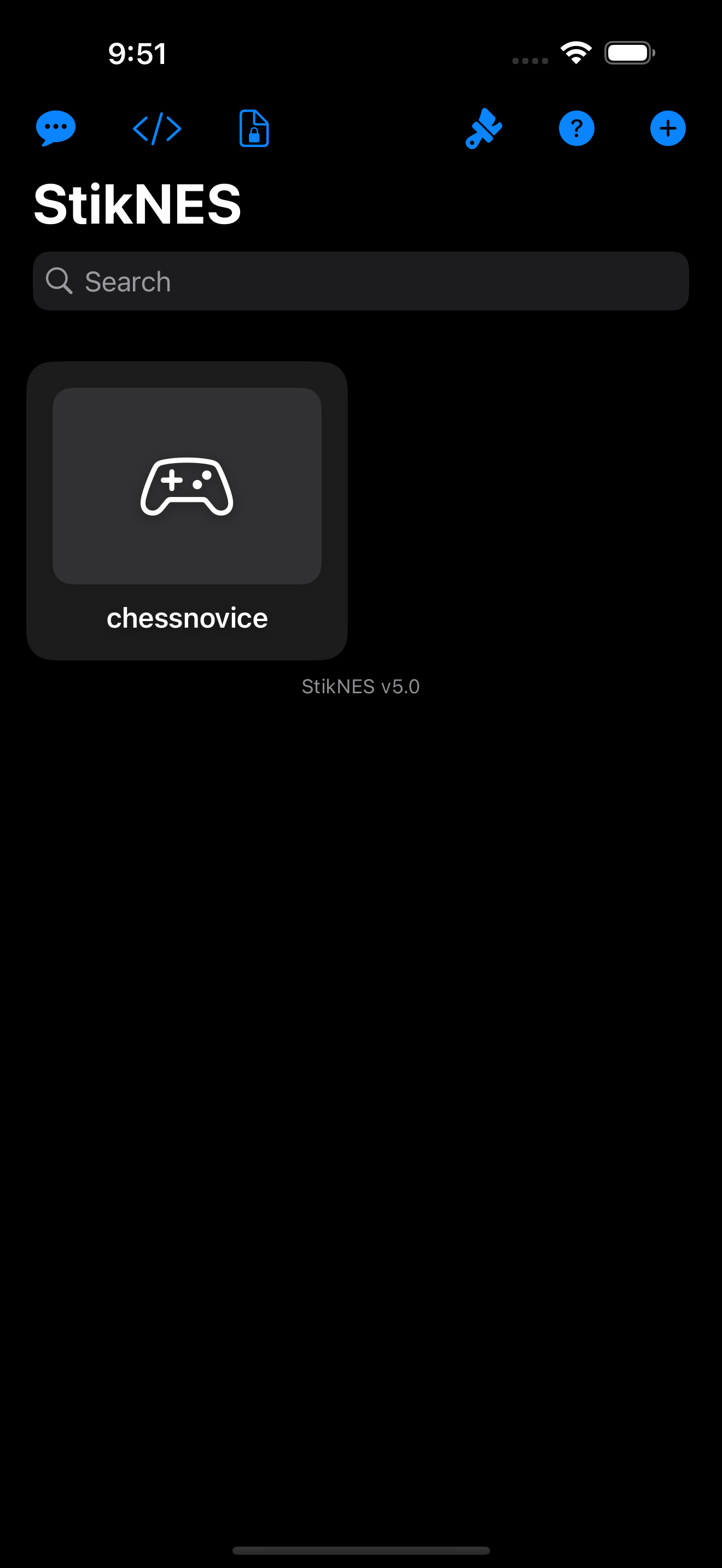 Screenshot 1 of StikNES