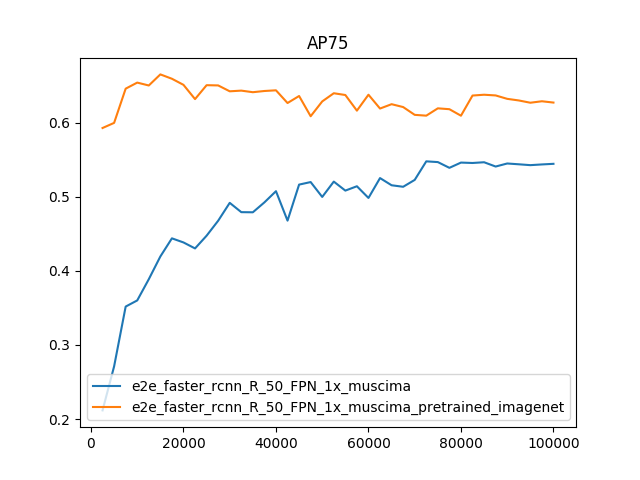 Average Precision with IoU \>= 0.75