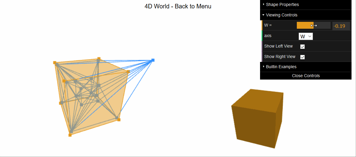 4d shrinking cube