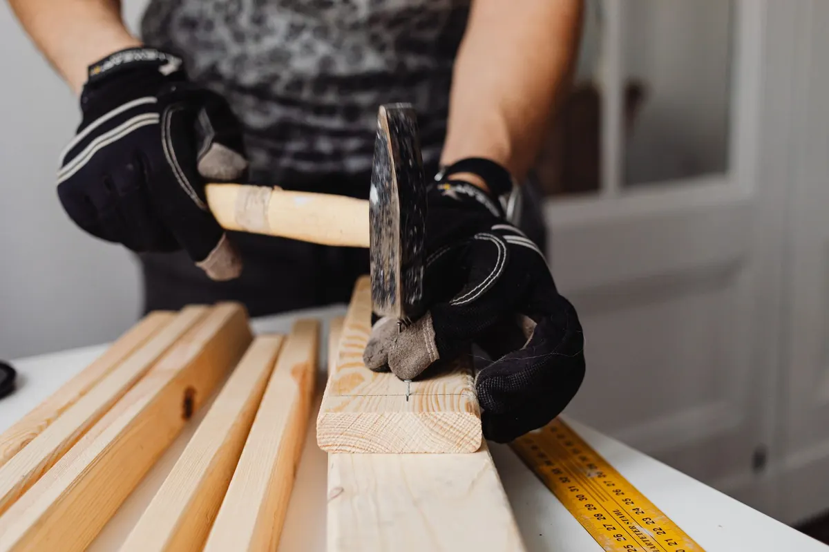 fluted wood trim diy project detail