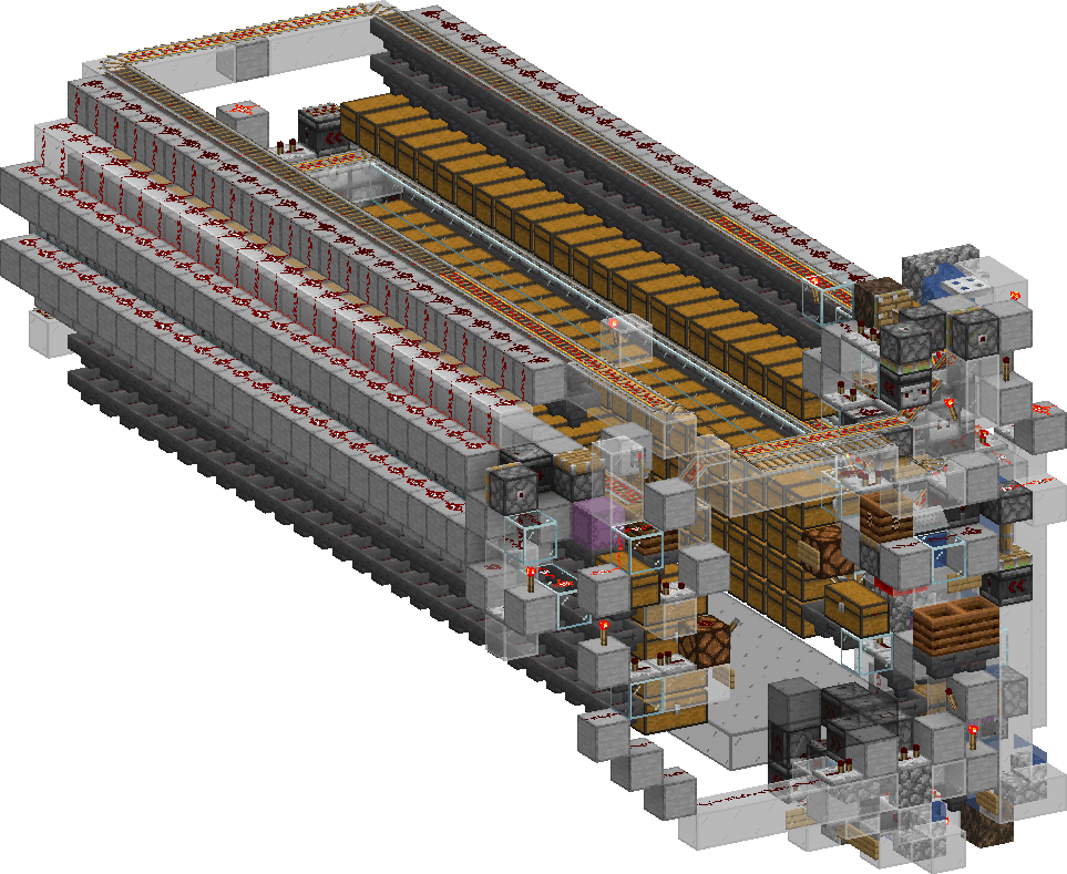 Render of whole system (undecorated)
