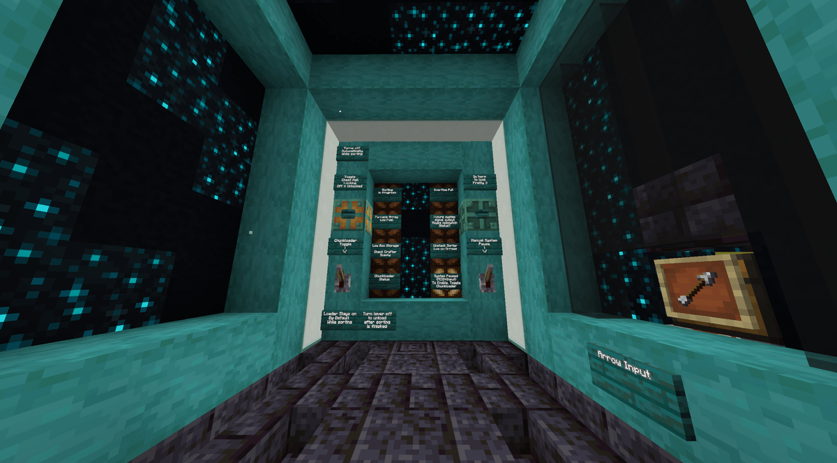 Supplies Status as well as system pause and chunkloading