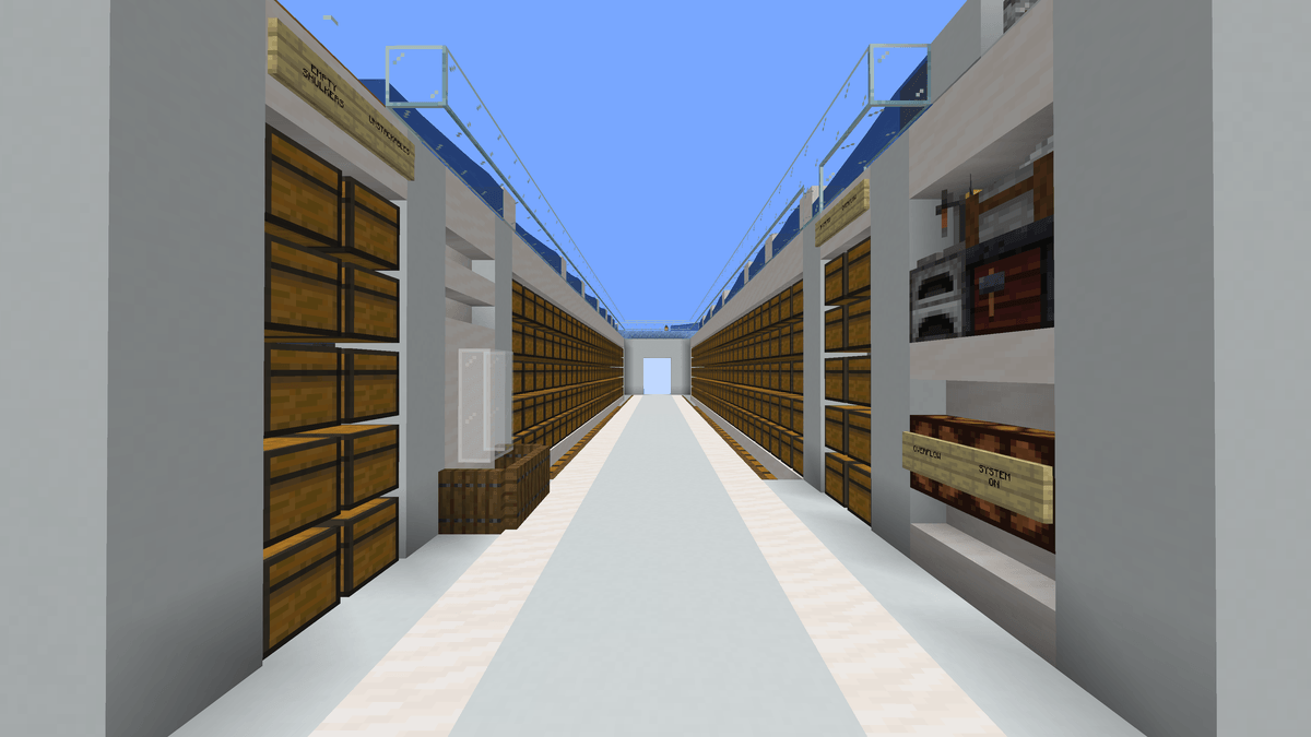 Storage hallway