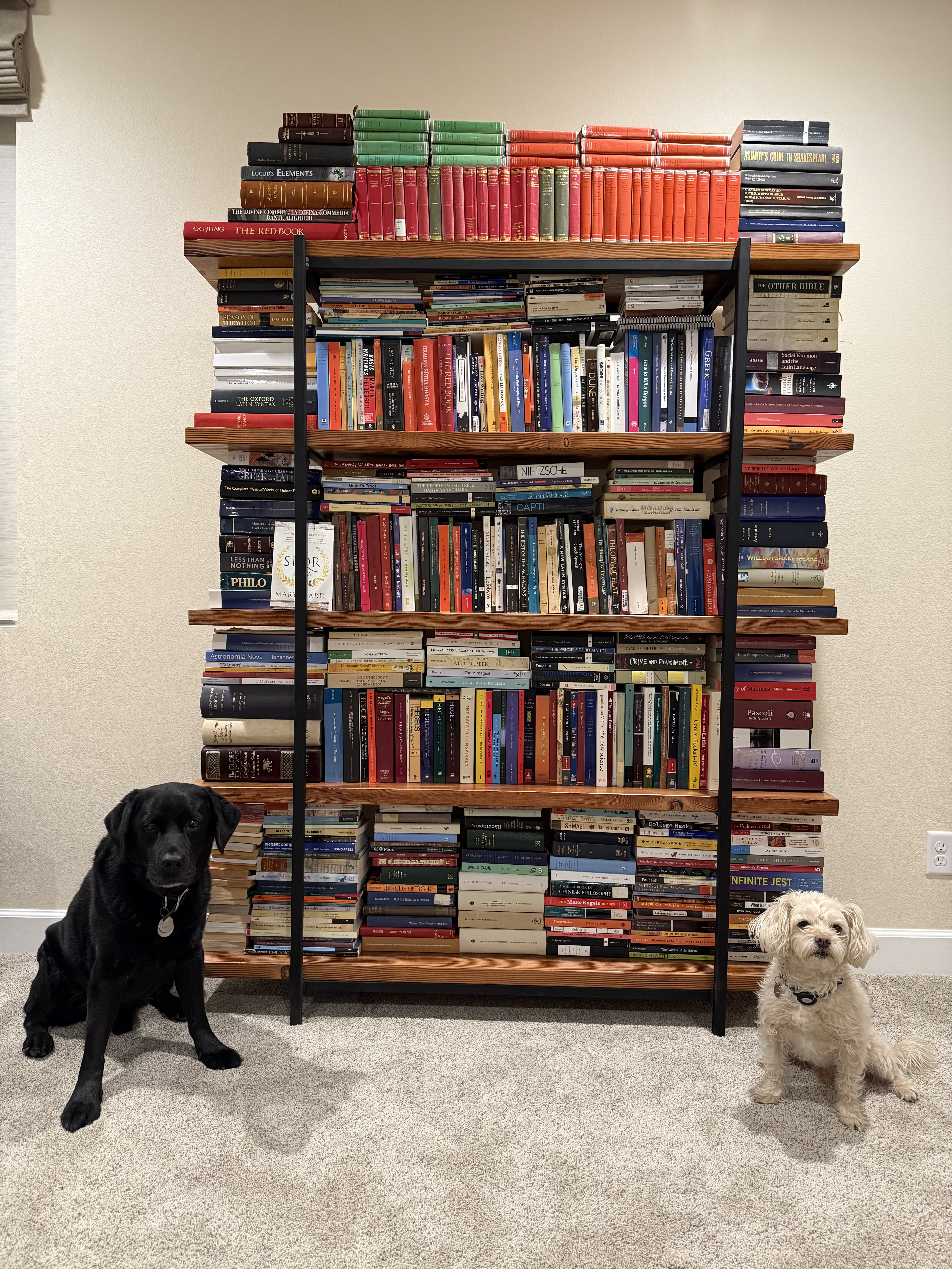 Joanna with books