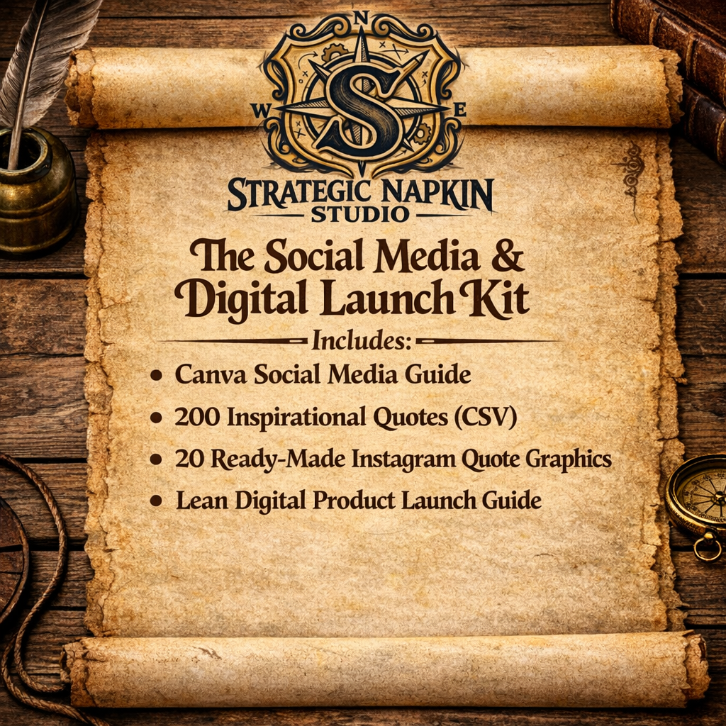 The Social Media & Digital Launch Kit product graphic