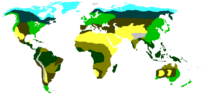 Biome Map of Earth