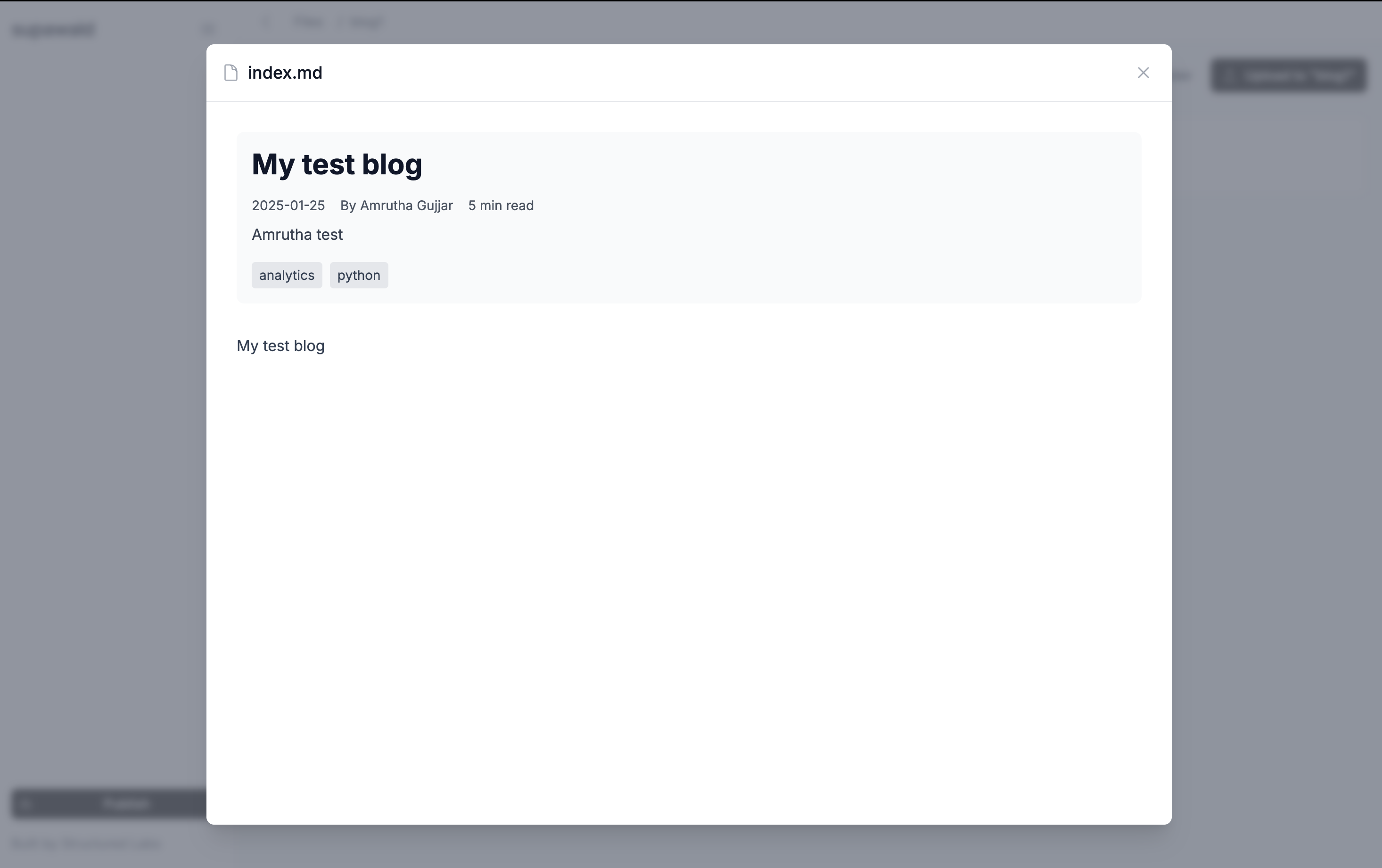 Supawald Screenshot