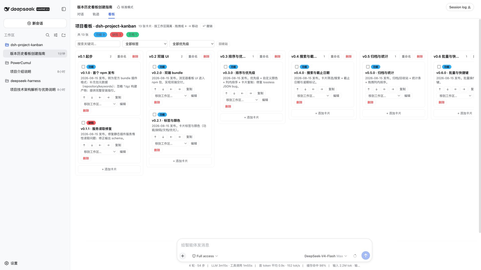 Kanban board