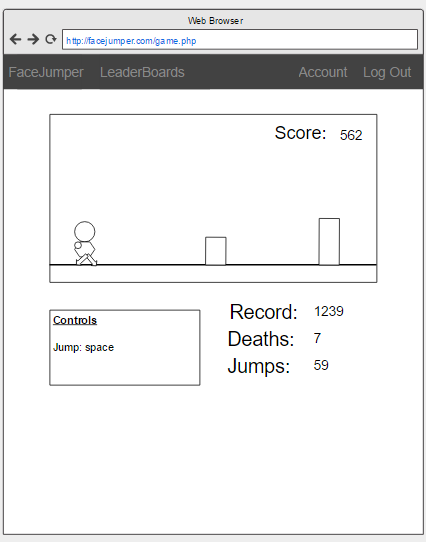 GitHub - Struzck/FaceJumper: Web browser run and jump game.