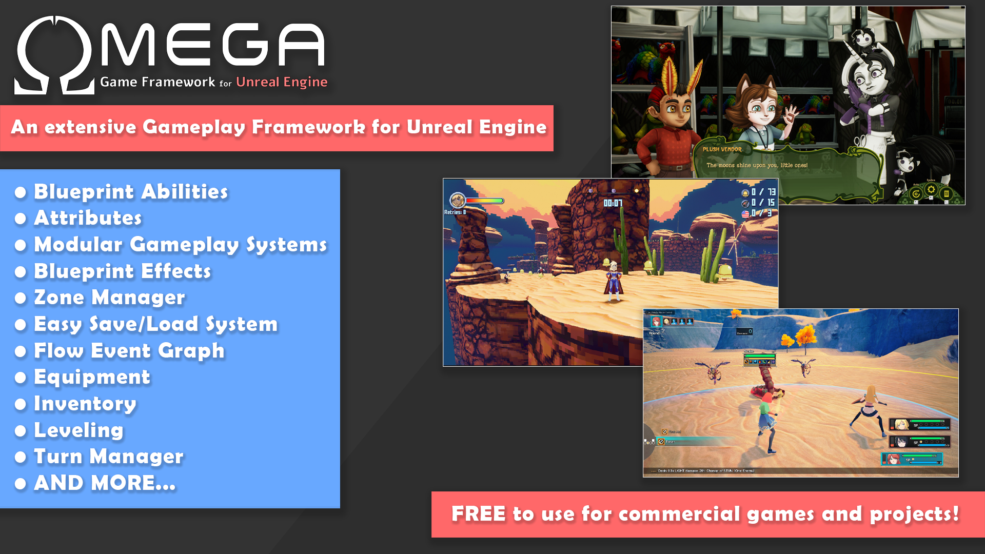 OmegaGameFramework screenshot