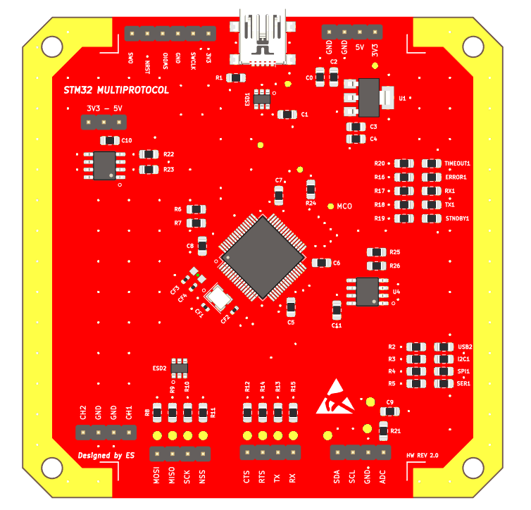 STM32F103RB USB to UART SPI I2C — image 2 from the project repository