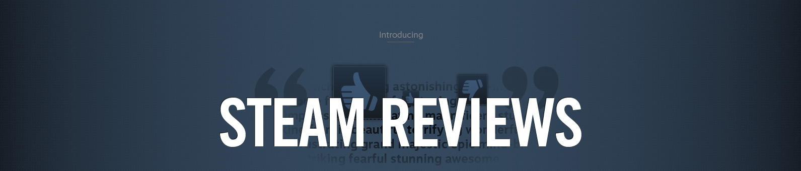 Steam review logo