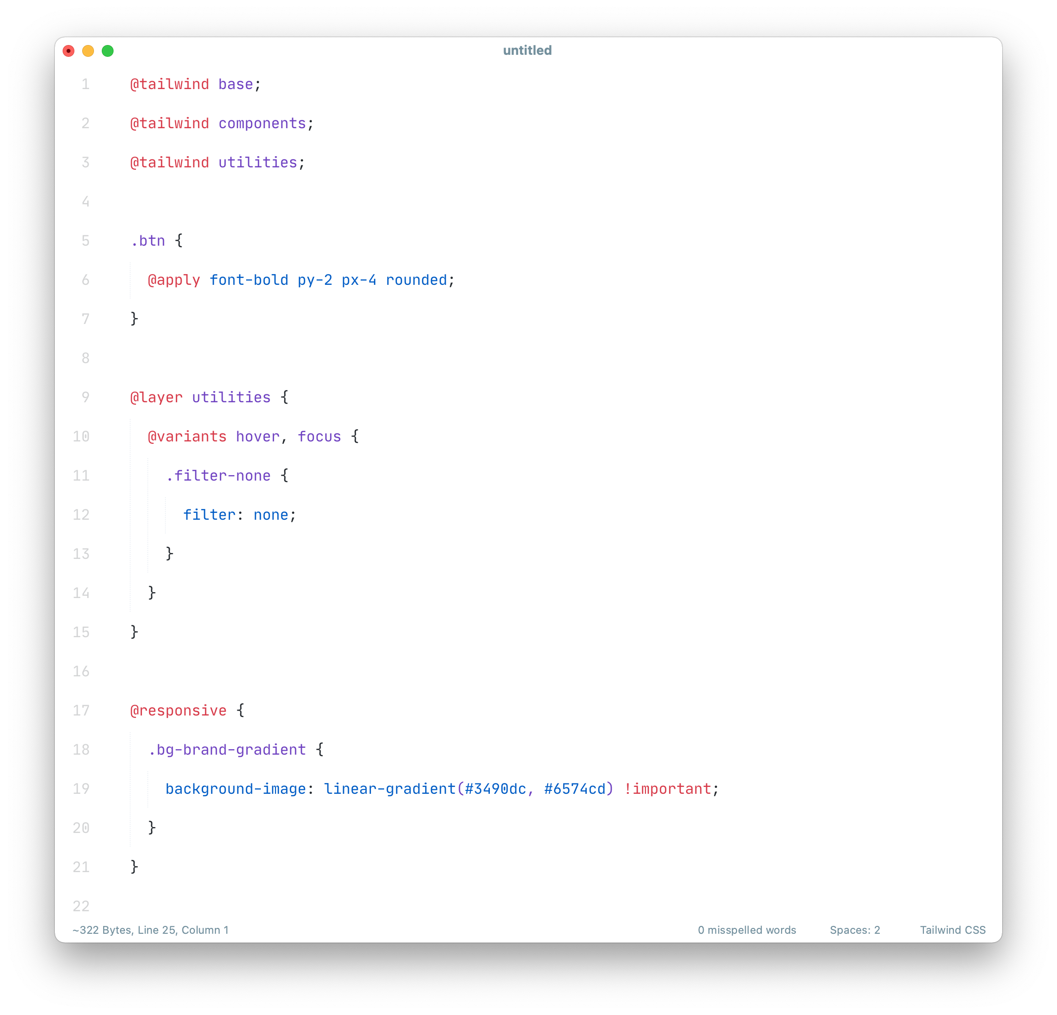 SublimeText/TailwindCSS: SublimeText là một trình soạn thảo mã nguồn phổ biến được sử dụng bởi các lập trình viên trên toàn thế giới. Kết hợp với Tailwind CSS, bạn sẽ có được công cụ tuyệt vời để thiết kế các trang web độc đáo, dễ sử dụng. Hãy xem hình ảnh liên quan để biết thêm chi tiết.