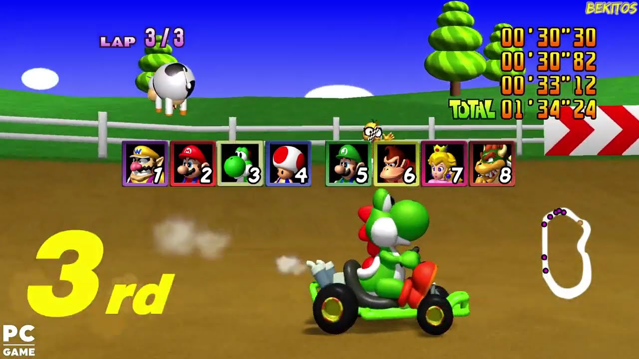 Mario Kart 64 (SpaghettiKart) screenshot