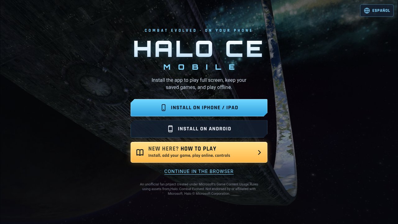 Halo: Combat Evolved Mobile (HCEMobile)