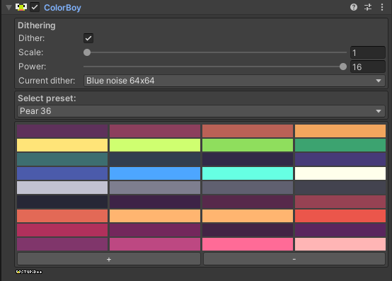 The Colorboy component