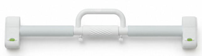 The Wide Pull-Up Bar ARC as it arrives, with built-in levels at both ends