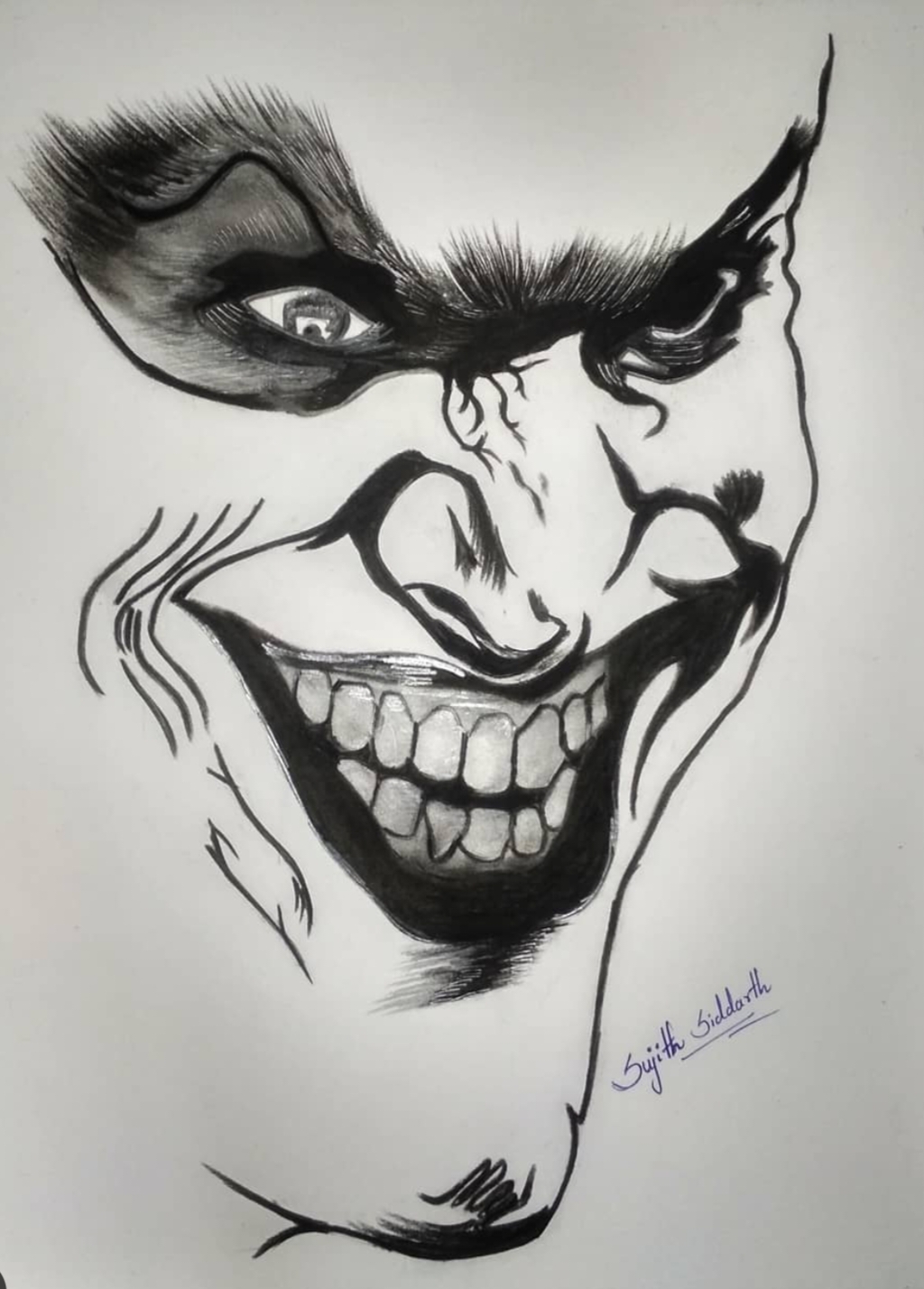 Why So Serious? Closeup