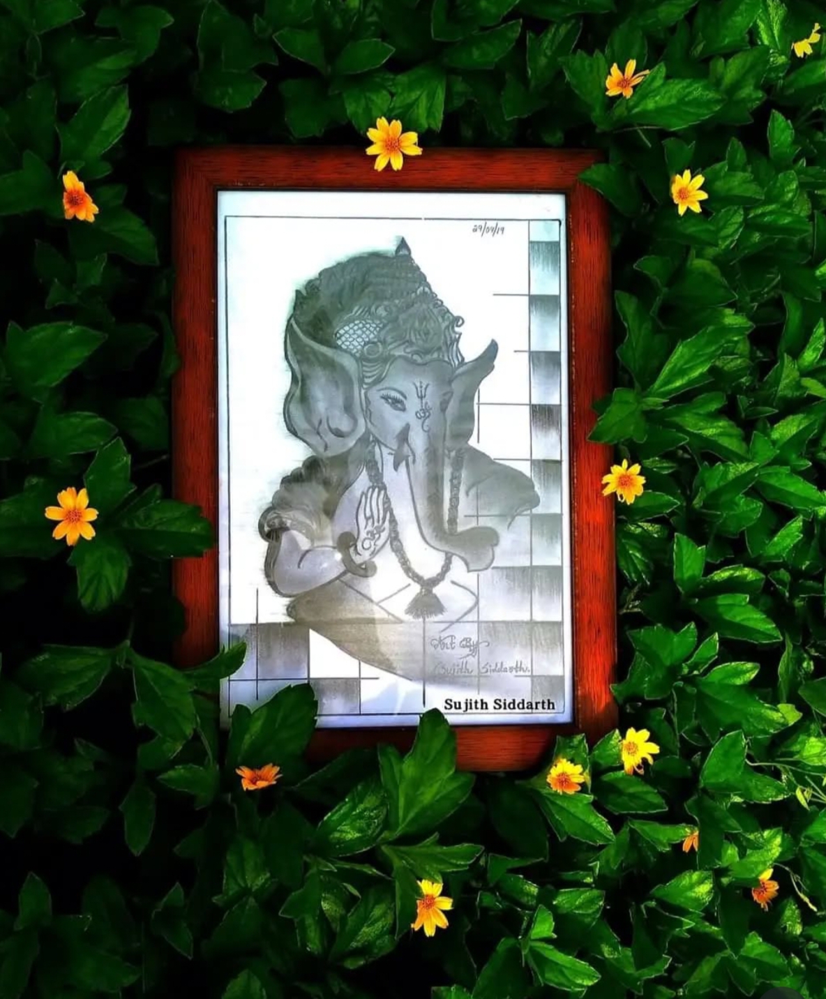 Sacred Reflection Of Ganesha