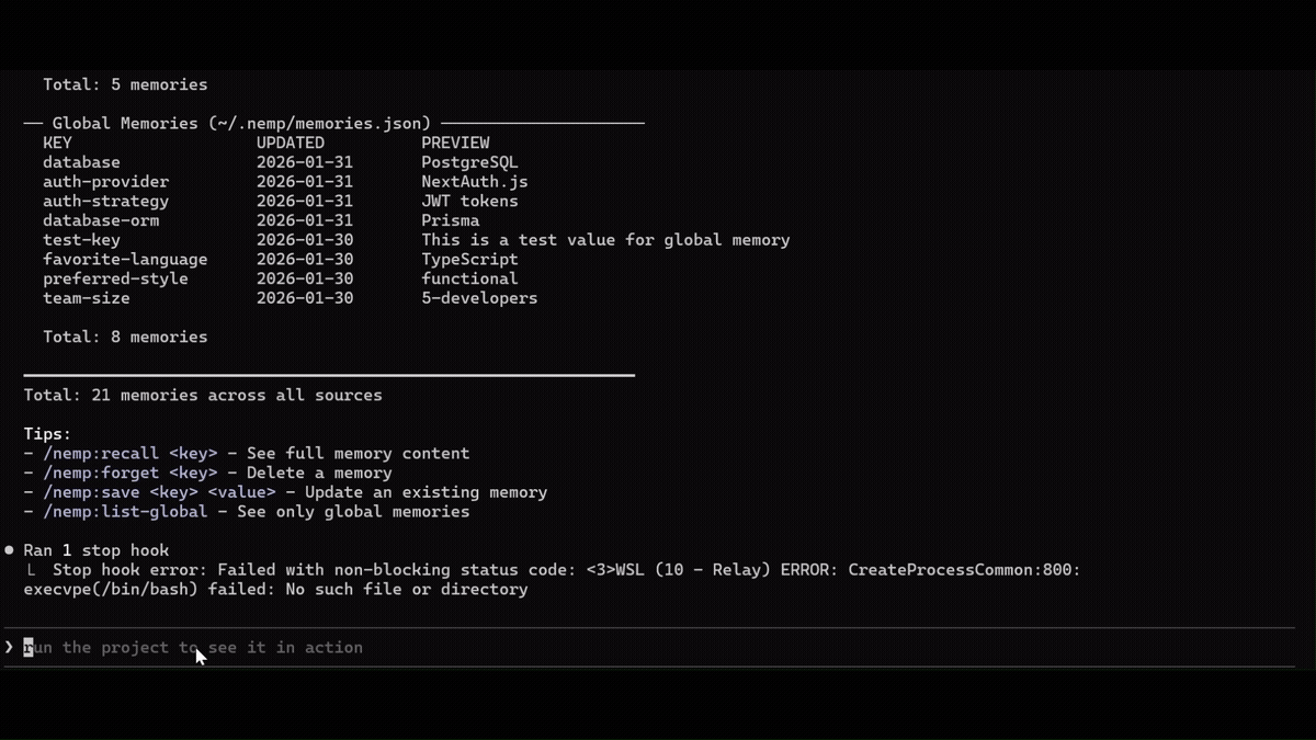 Smart context demo