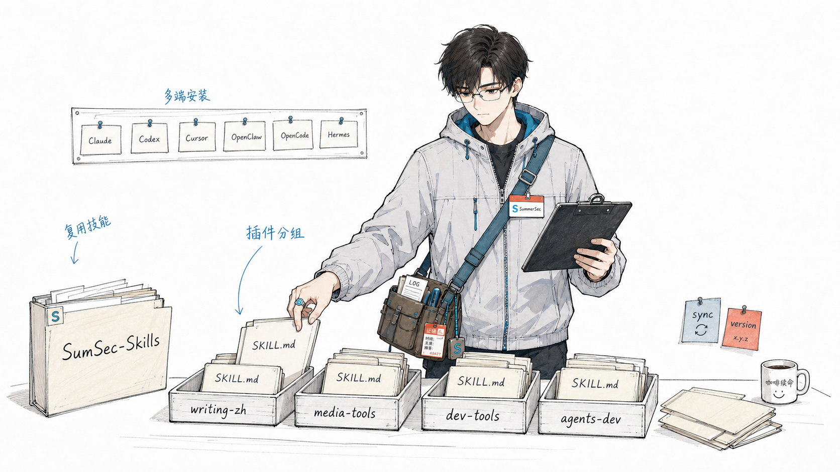 SumSec-Skills 项目说明