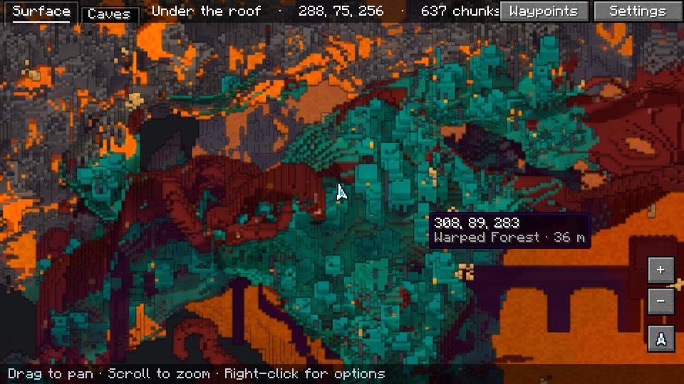 The Nether from above
