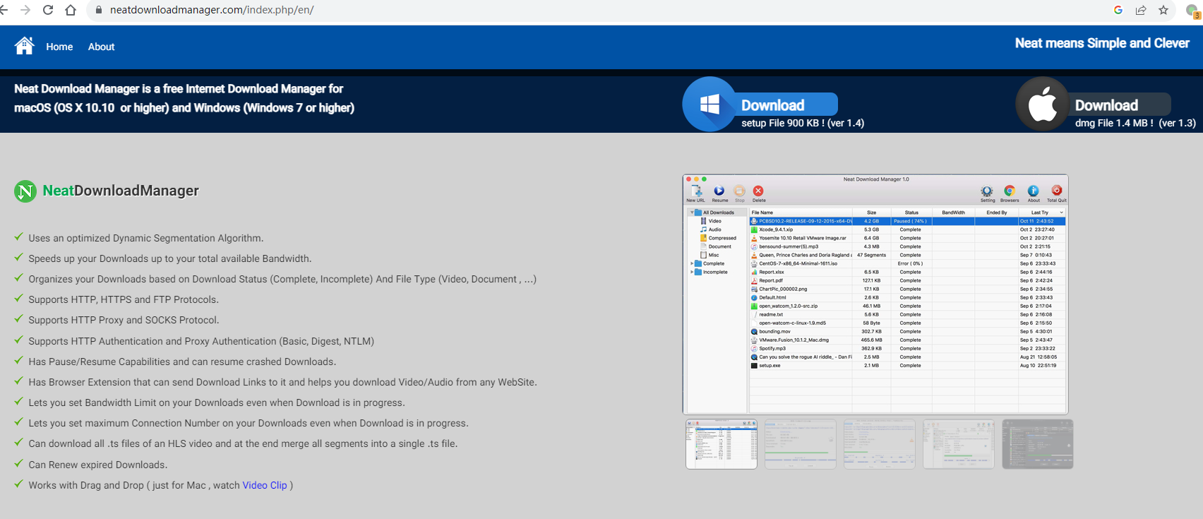 Neat Download Manager