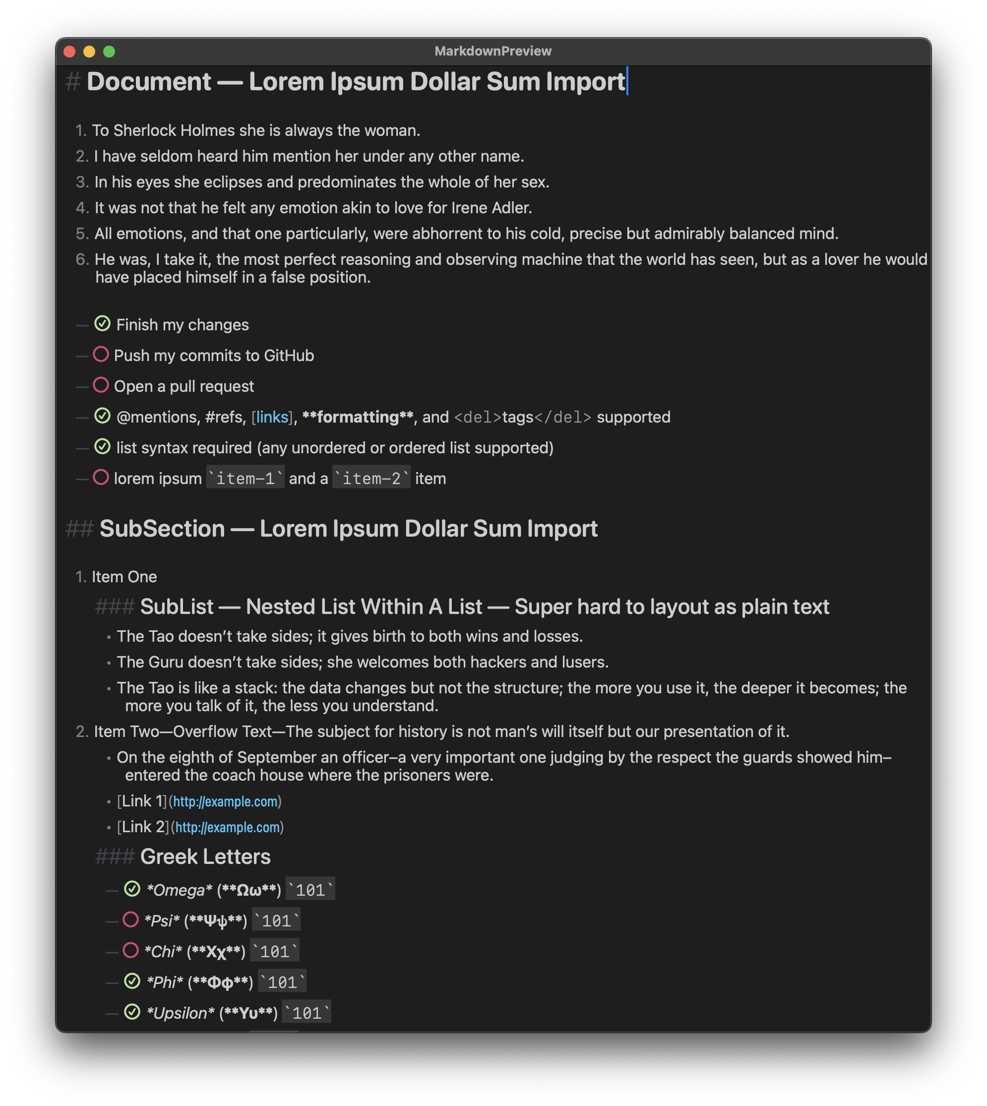 blockquote preview 2 dark mode