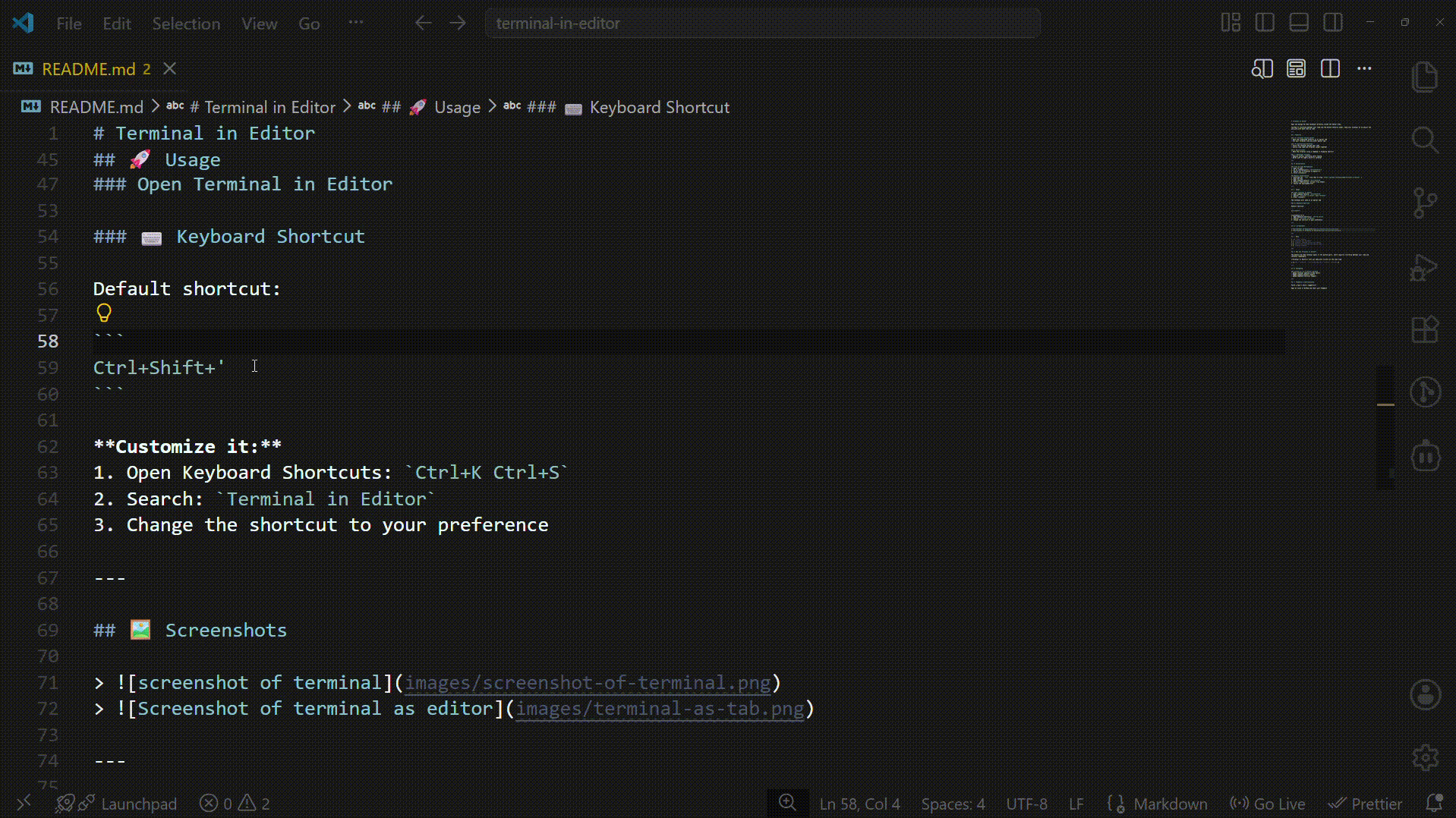 Usage demo