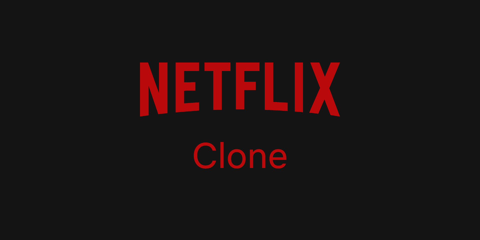 Netflix clone