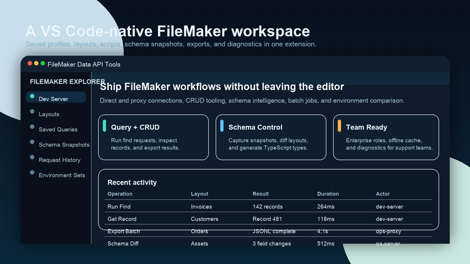 Explorer overview