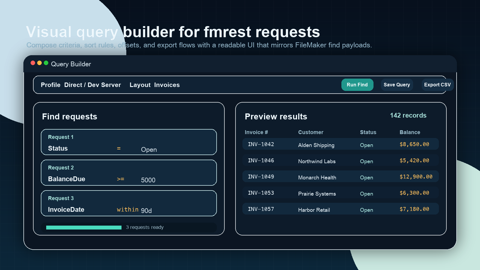 Query builder