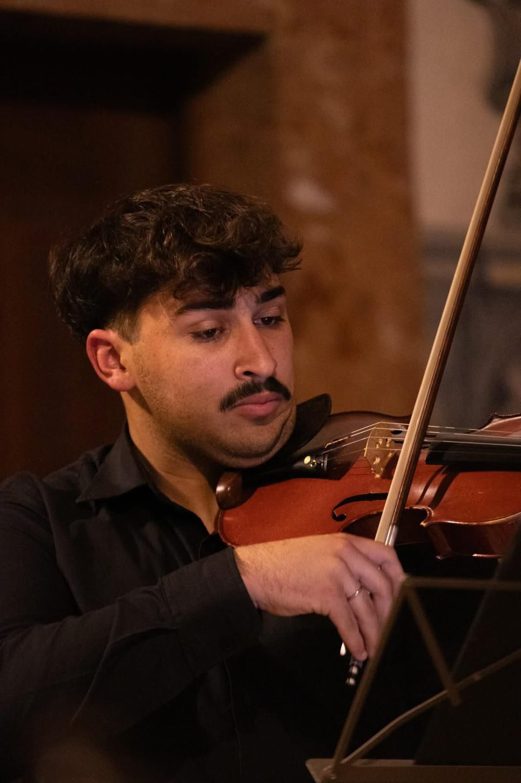 Gonçalo Duarte a tocar