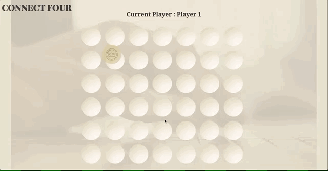Play Process in Connect Four