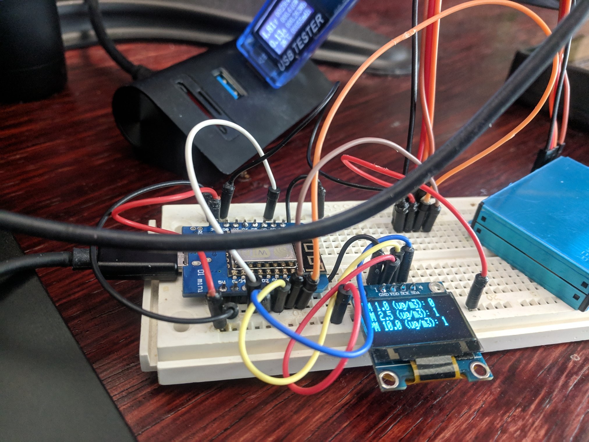 Dust sensor running
