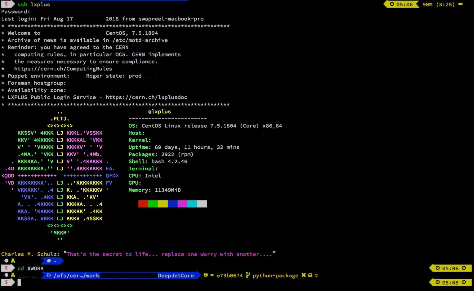 My Terminal - Work