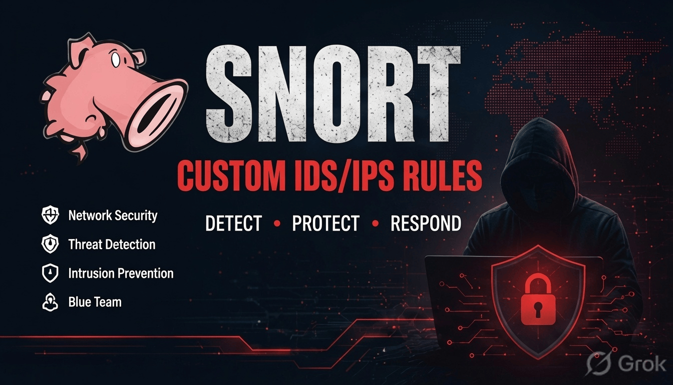 Snort Custom IDS IPS Rules Banner