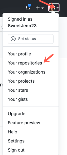 Select Your repositories.