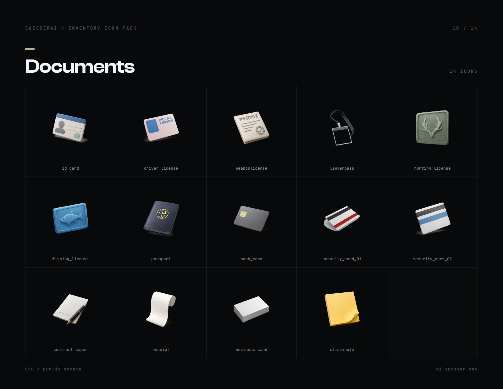 Document icons