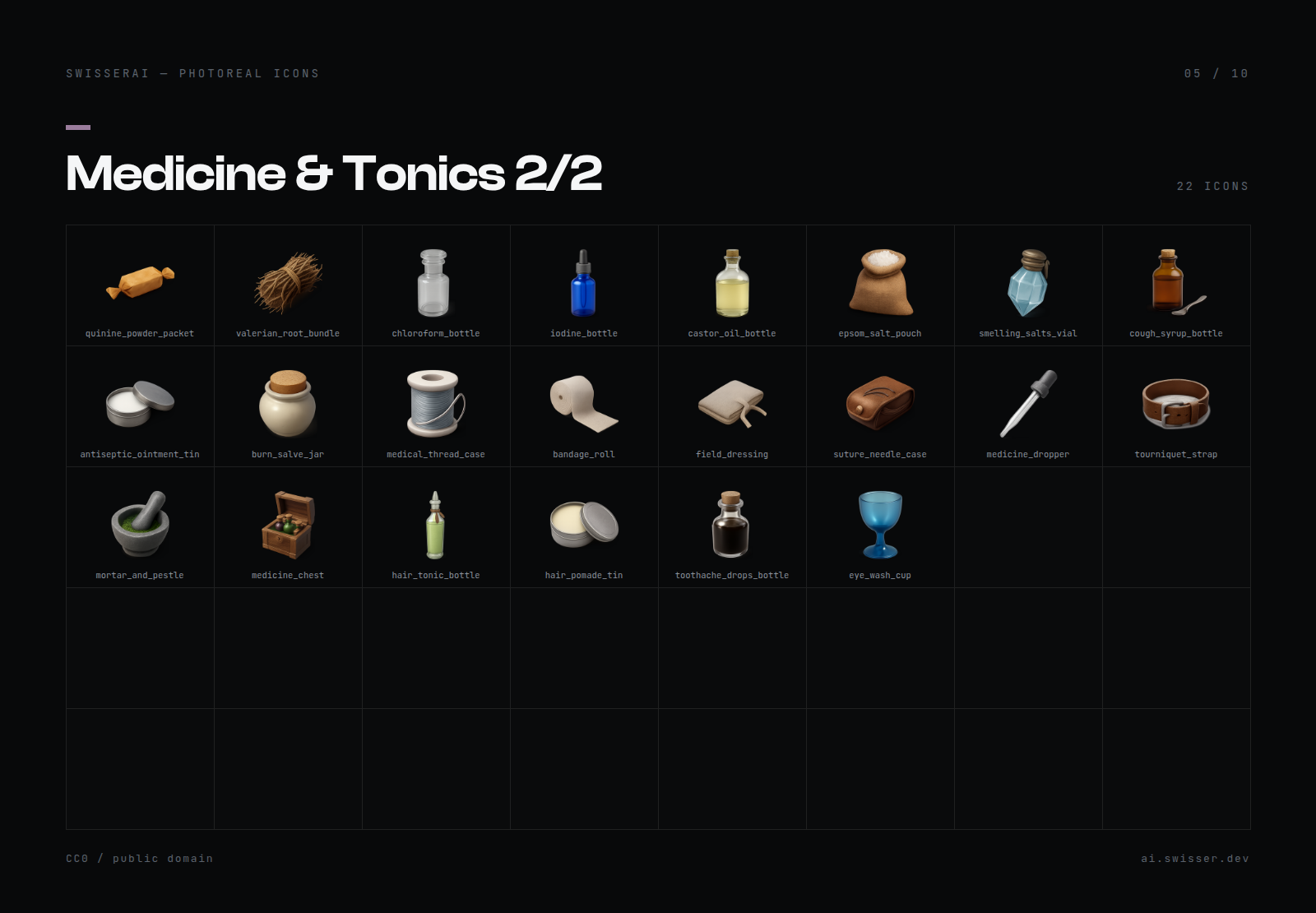 Medicine & Tonics