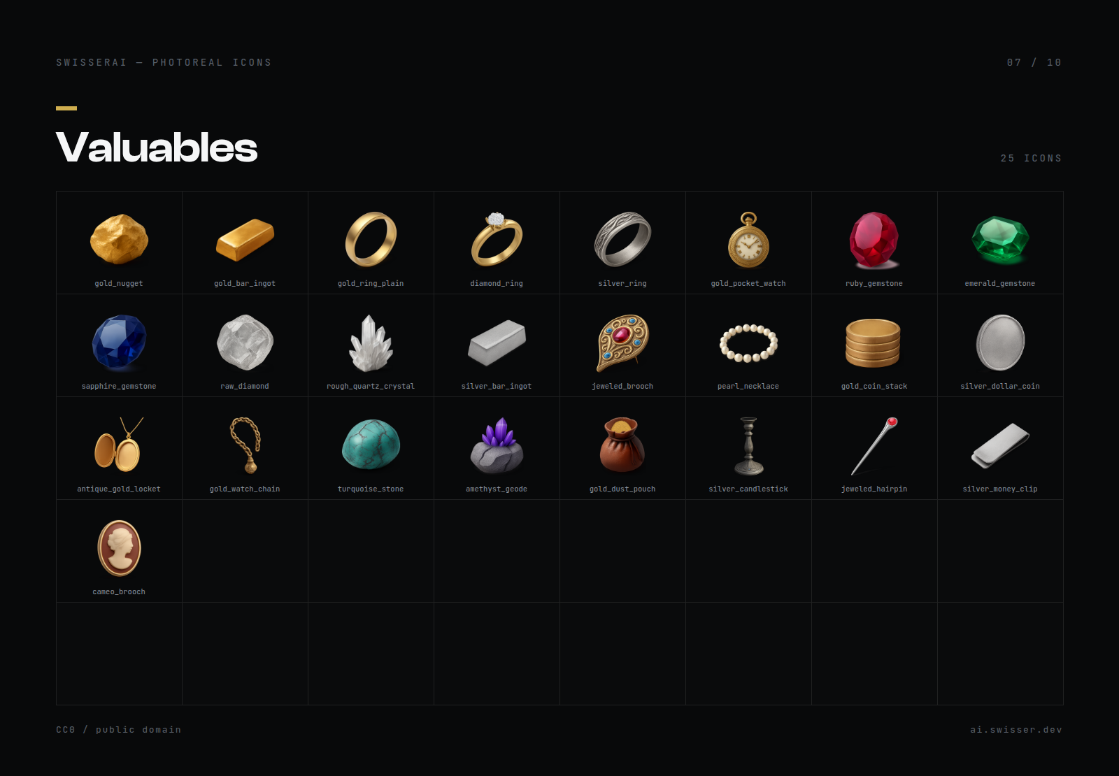 Valuables