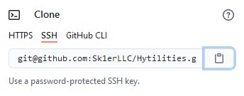 GitHub SSH Clone