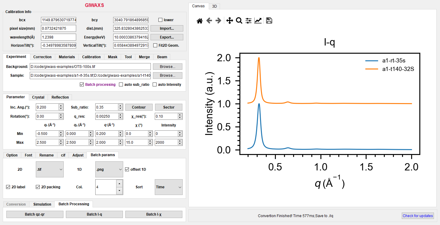 batch processing